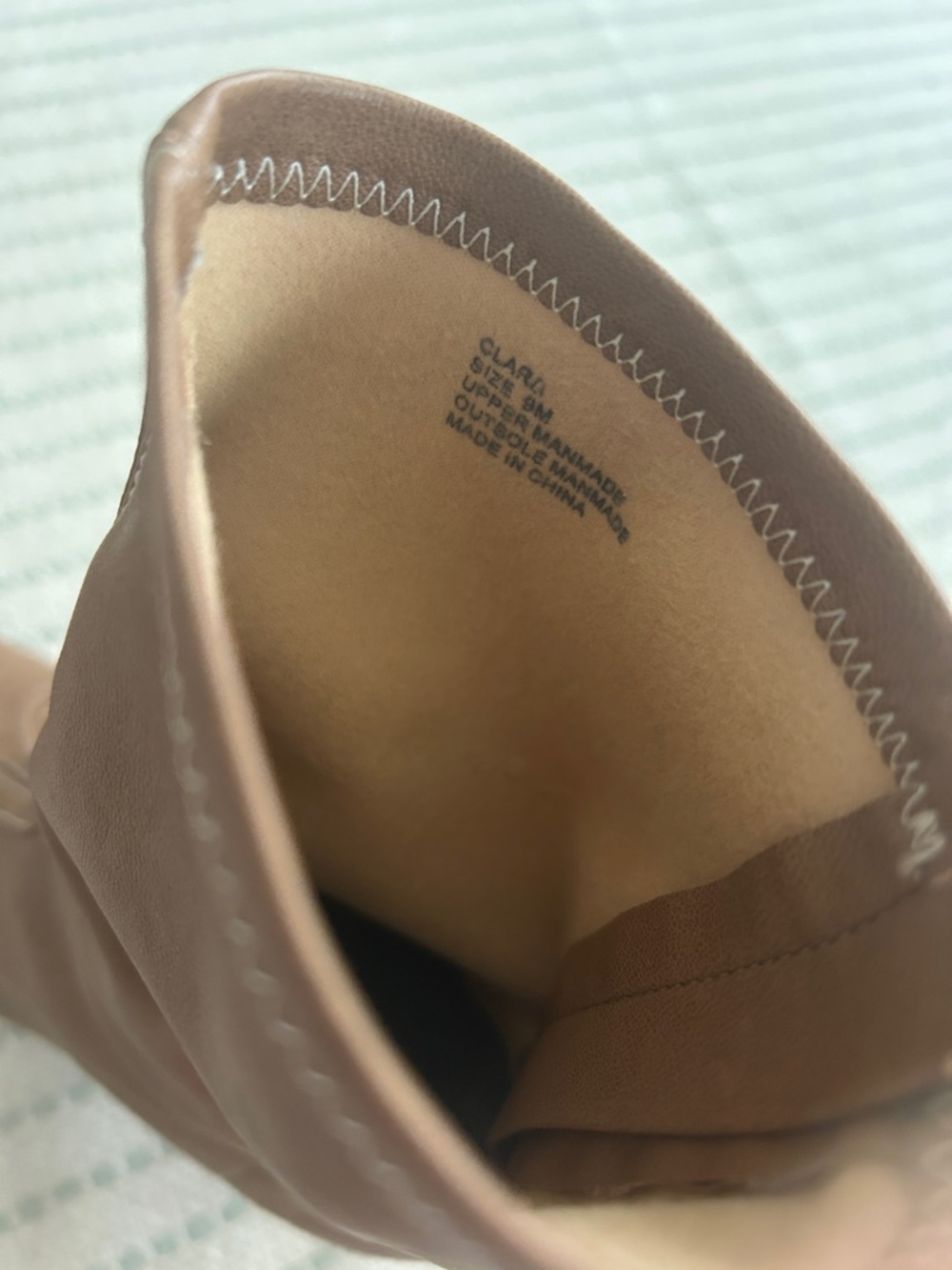 Women's caramel Brown Pointed-Toe Heel Boot - Picture 4 of 4